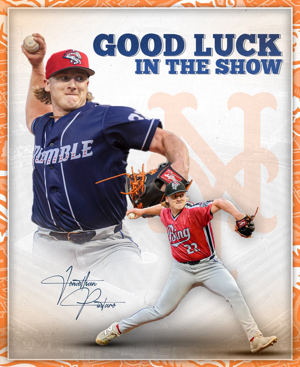 RHP Jonathan Pintaro got the CALL! 

🎠 x #NeedForSteed x <a href="/MetsPlayerDev/">Mets Player Development</a>