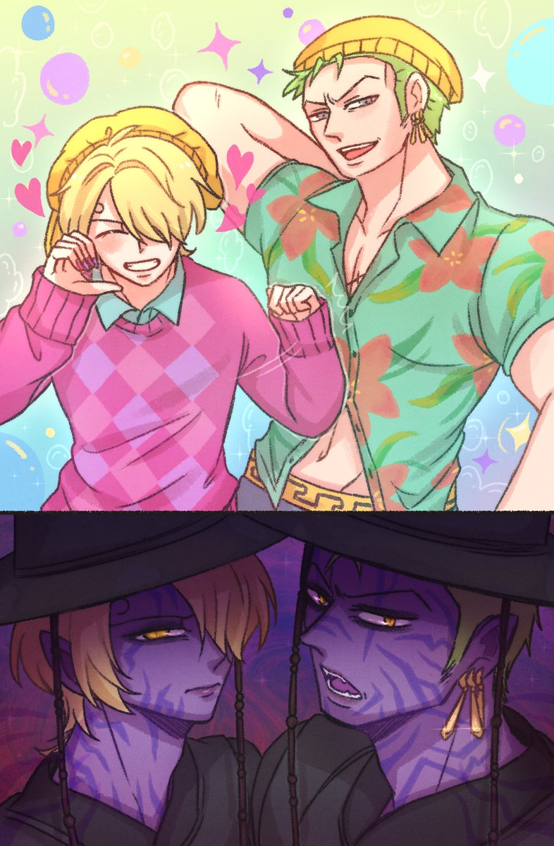 ZoSan KPop Demon Hunters AU? 🧐