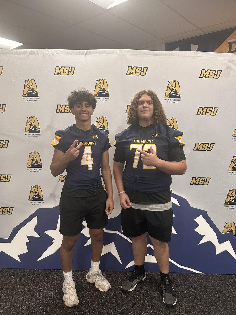 CyrusFortman72's tweet image. Had a amazing visit at Mount St Joseph, grateful for the opportunity and cant wait to get back on campus!
@CoachHug9 @CoachHopperton 
@Falls_Strength @CFallsFootball