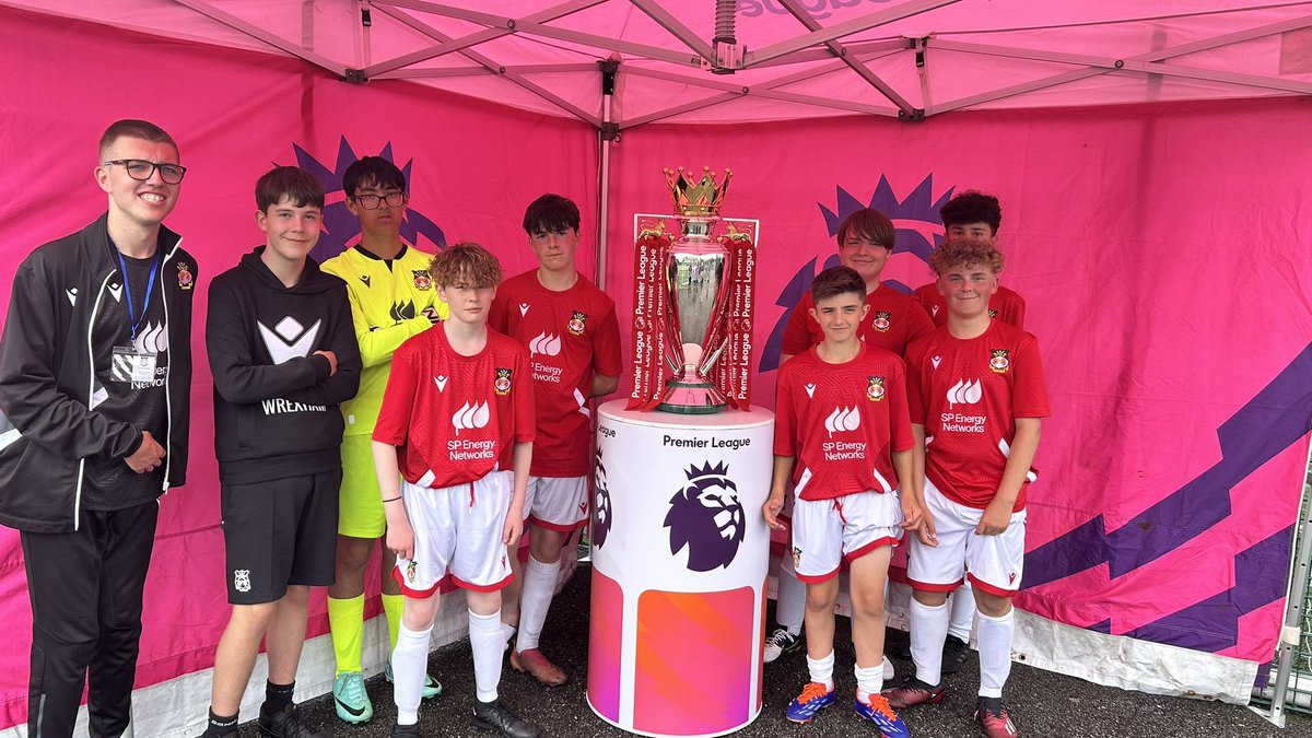 pe_stchris's tweet image. Fantastic day representing @Wrexham_AFC Foundation in Liverpool. Made the finals this afternoon finishing a brilliant 4th. Thanks to @EITC for organising a brilliant day and Megan for asking us the play.