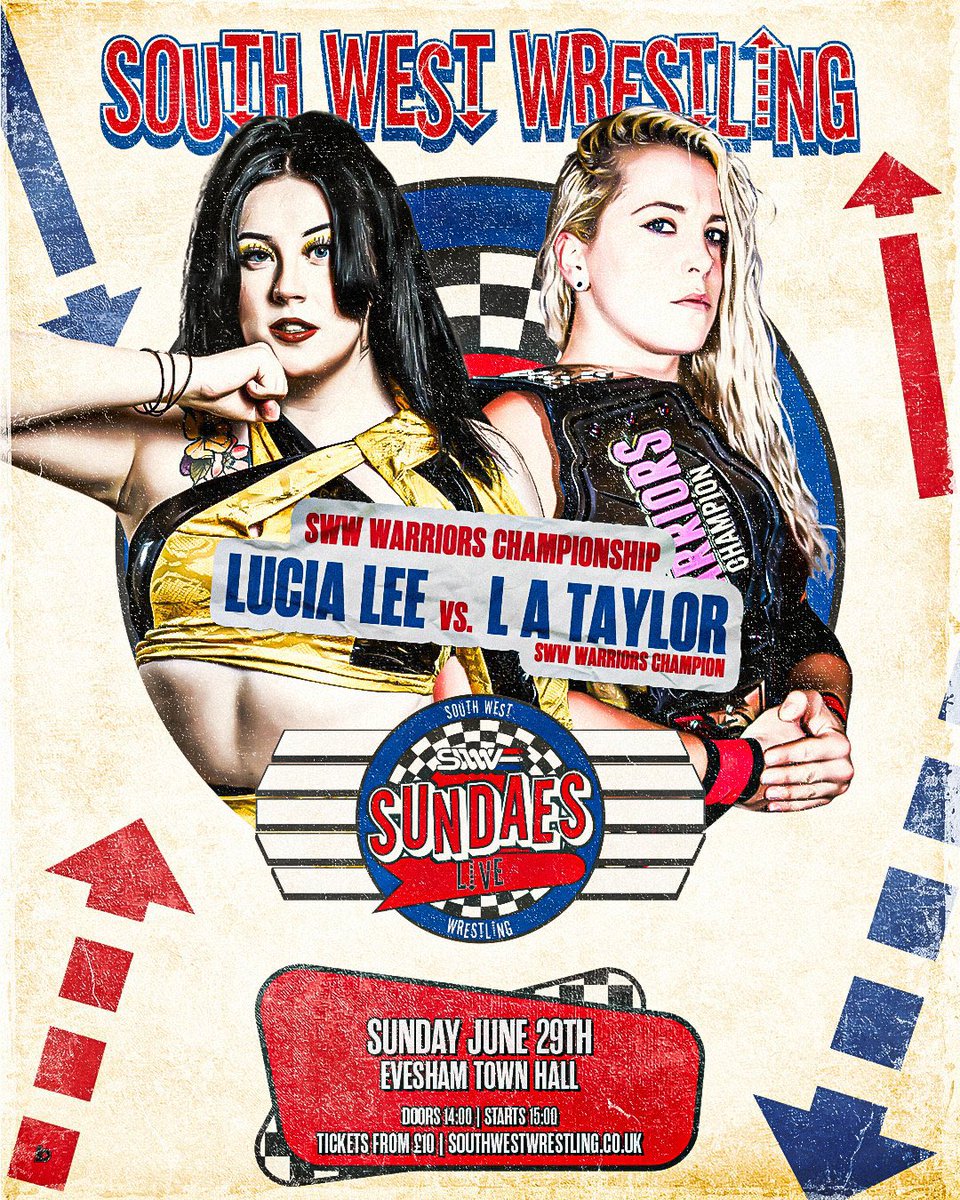 We’re due a match - by a year or so. 
I look forward to it 🖤

southwestwrestling.co.uk