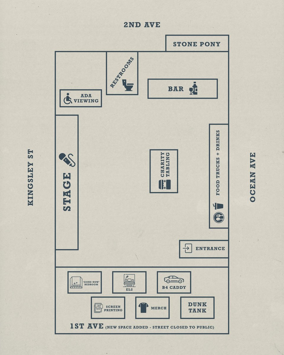 all info for shadow of the city ✨✨

🍅 set times + FAQs
🍅 festival map that outlines new activations including EL2 + the B4 caddy
🍅 screen printing will be available. we will have archived bleachers merch for purchase, but we also welcome you to bring any tee shirt … (1/2)
