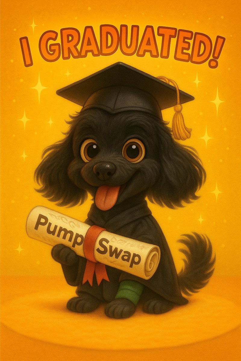 Savejupite17908's tweet photo. I just graduated to #PumpSwap!!! Thankyou to all my #JUPFAM for believing in me and being part of my journey! $JUPJUP #SaveJupiter
#memecoin #SolanaMemeCoin @pumpdotfun #graduated https://t.co/eWNbnB3Cjy