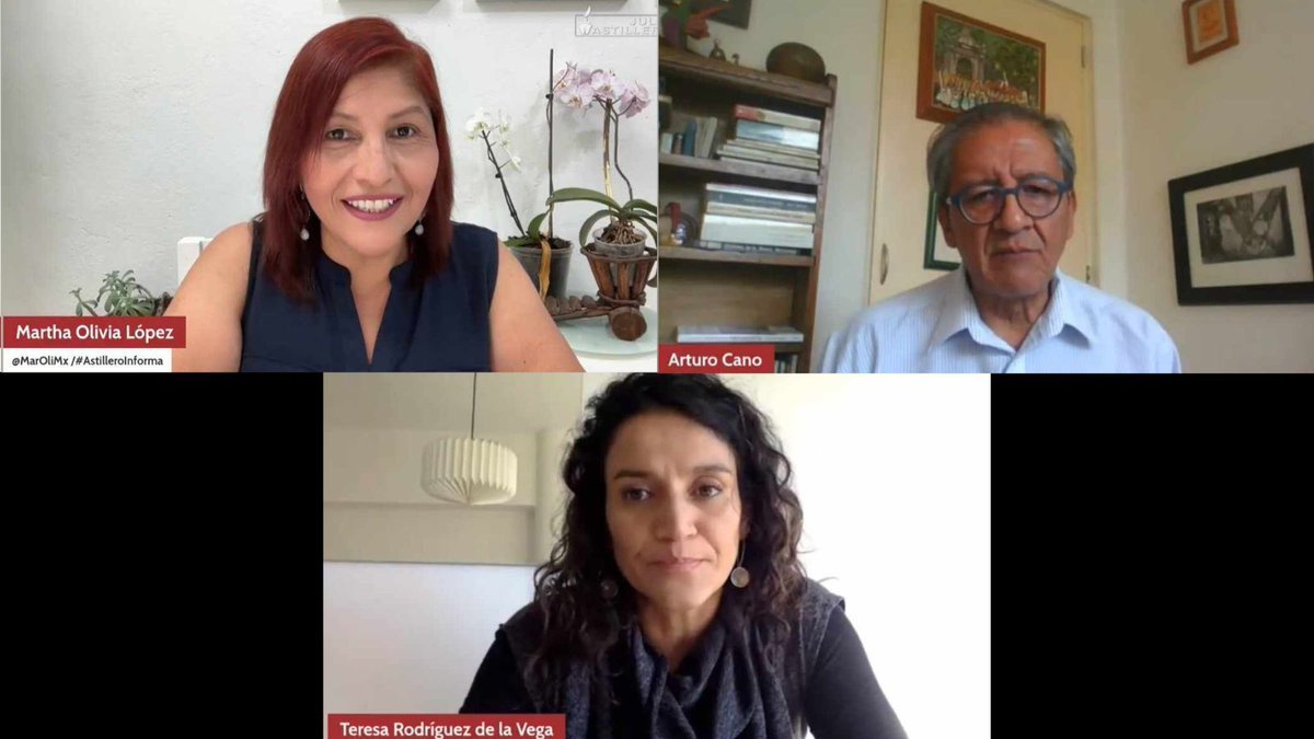 Julio Astillero (@julioastillero) on Twitter photo 🚢Hoy en #AstilleroInforma de 13 a 15 hrs
Mesa de periodistas con <a href="/ArturoCanoMx/">Arturo Cano</a> y <a href="/tesiture/">Teresa Rodríguez de la Vega 🇵🇸 🍉</a>
▪ Reformas en materia de seguridad y desaparecidos
▪ Próximos ministros contra adeudos millonarios
▪ Niegan Monreal y Murat relación con red corrupta
buff.ly/wn6aeof 🚢Hoy en #AstilleroInforma de 13 a 15 hrs
Mesa de periodistas con <a href="/ArturoCanoMx/">Arturo Cano</a> y <a href="/tesiture/">Teresa Rodríguez de la Vega 🇵🇸 🍉</a>
▪ Reformas en materia de seguridad y desaparecidos
▪ Próximos ministros contra adeudos millonarios
▪ Niegan Monreal y Murat relación con red corrupta
buff.ly/wn6aeof