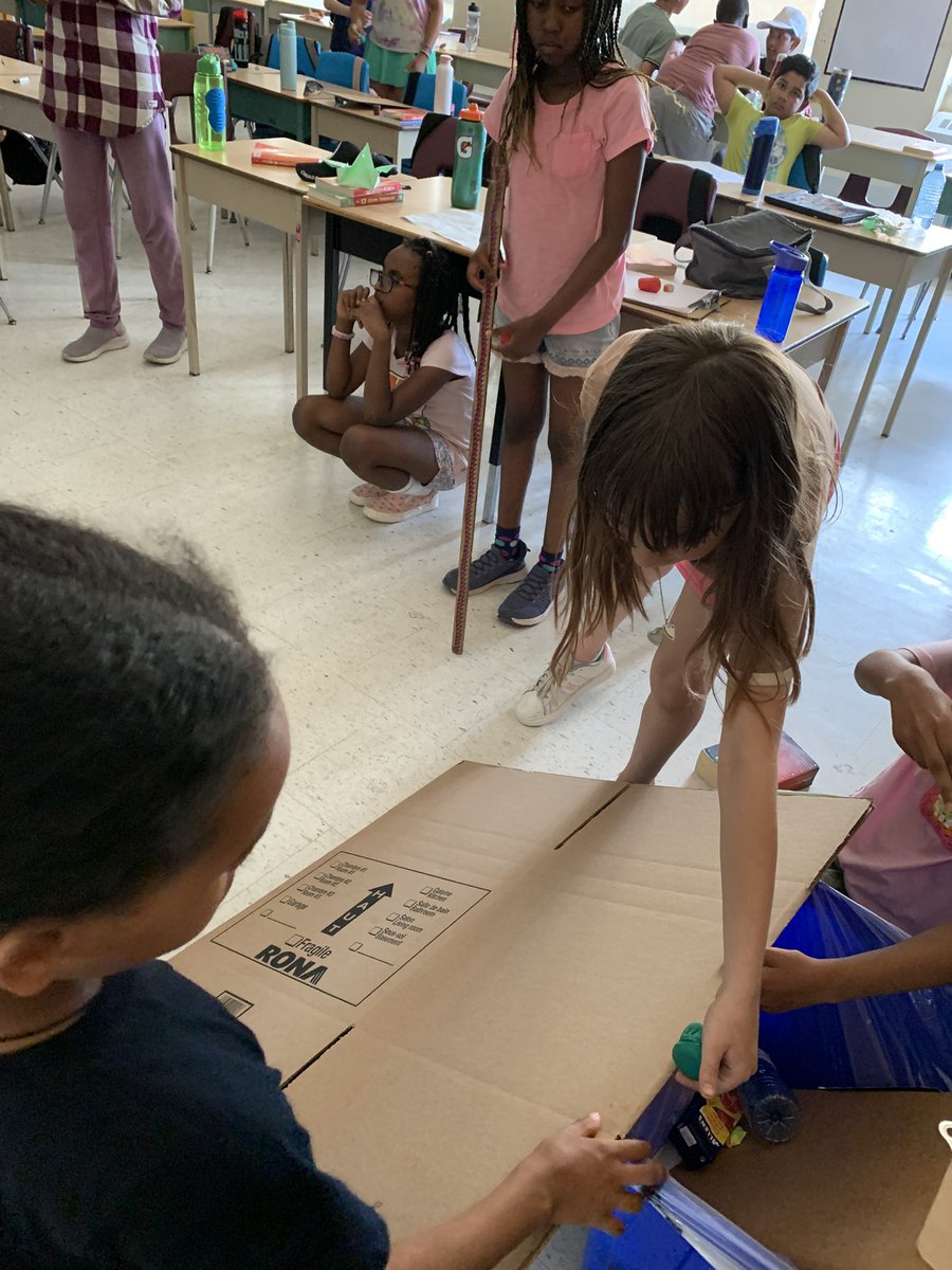 I stumbled across Ms. Sanclemente’s class doing Clay Potato Olympics. Hard to explain but imagine a lesson combining Art, Science, and Math with lots of fun mixed in.