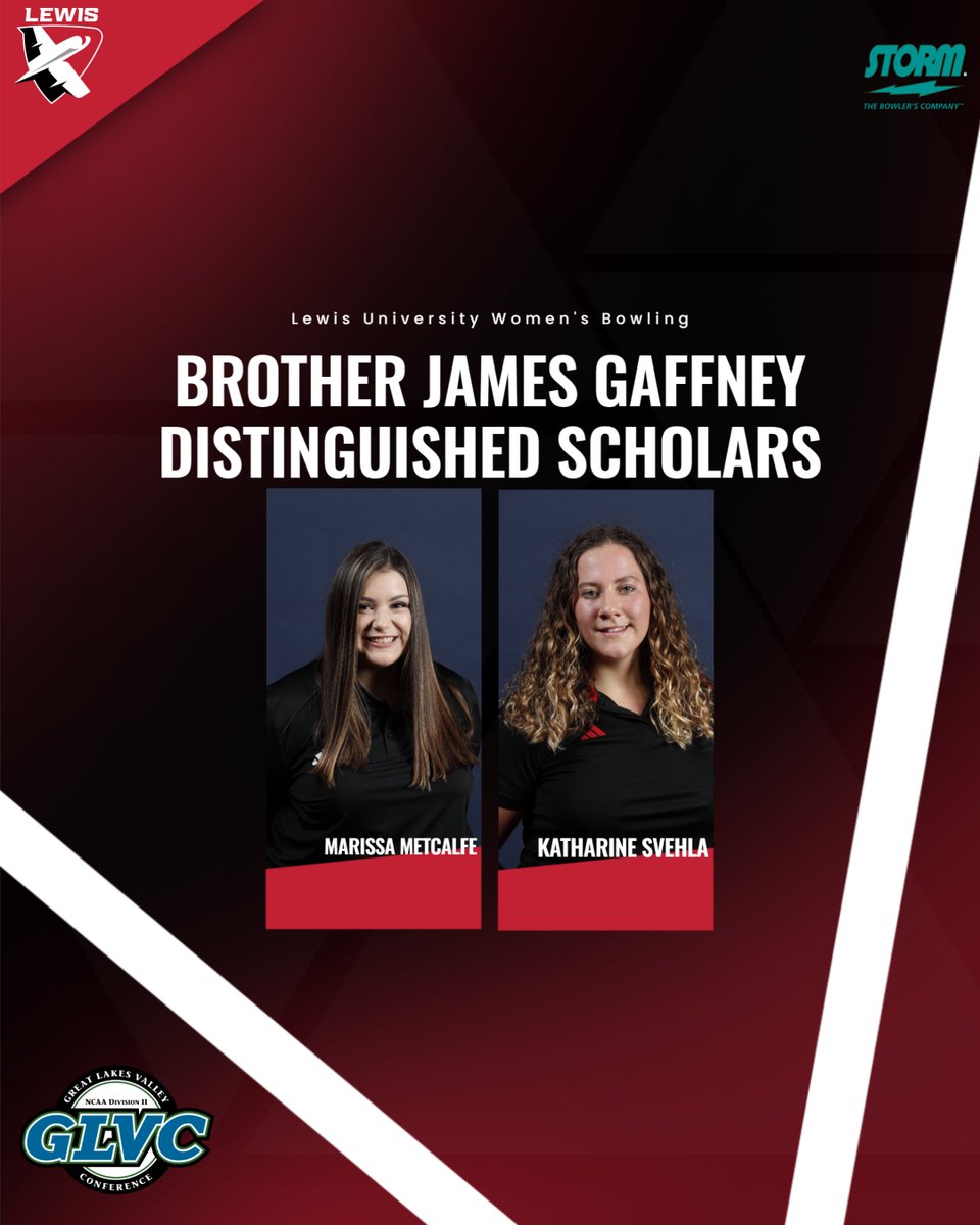 Marissa Metcalfe and Katharine Svehla are Brother James Gaffney Distinguished Scholars after achieving a 4.0 GPA for the 24-25 school year! lewisflyers.com/news/2025/6/25…