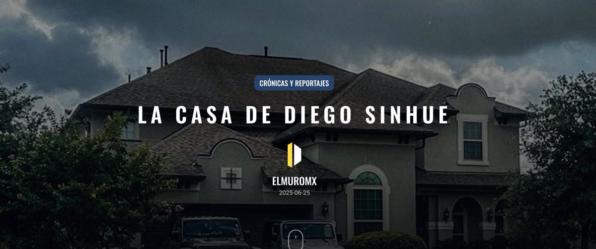 #LaCasitaDeSinhue |
🏡A 9 meses de haber dejado el #gobierno de #Guanajuato, la familia de #DiegoSinhue vive en una casa valuada en un millón de dólares en #Houston, y que compró DAI LLC, empresa registrada en Colorado.

PopLab✏️
📤 elmuromx.org/2025/06/la-cas…