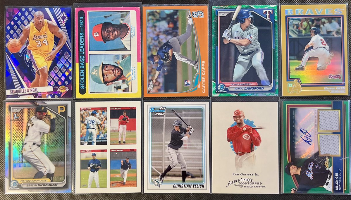 #coolenoughstacks Lot 63

$1 each

Brazoban /499
Gee /149

Claim by player name

Rules &amp; info in pinned tweet. Stack through Thursday.

#coolenoughstacks