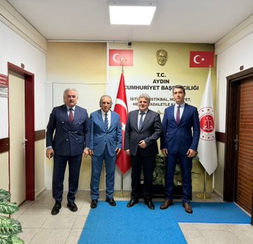 Kaymakam Keklik, Söke ve Didim Kaymakamlarını Ziyaret Etti