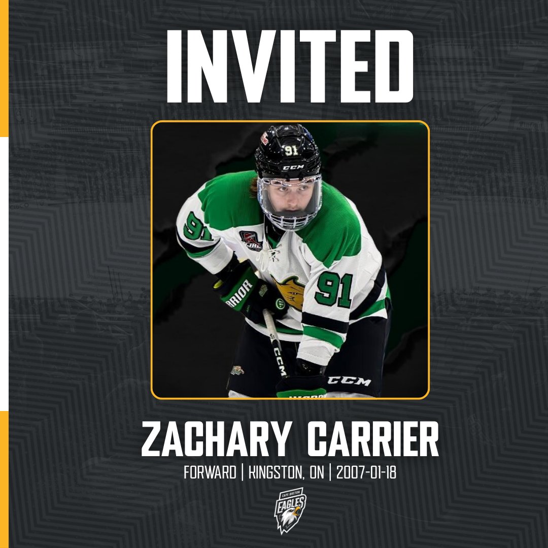 Forwards Blake Burke (Trumbull, CT) and Zachary Carrier (Kingston, ON) have both been added to our training camp roster as invites. 

#HockeyIsland