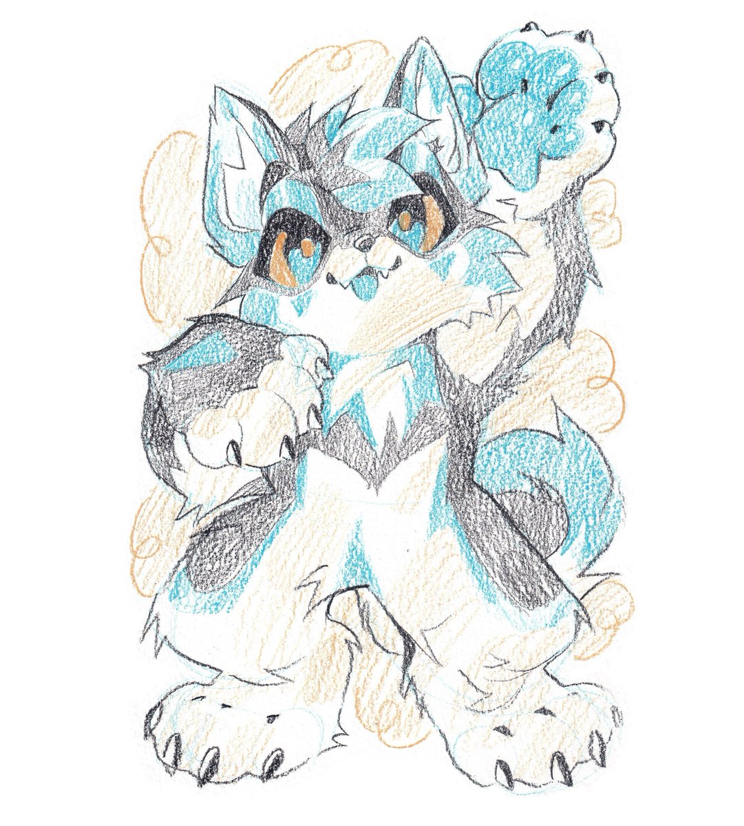 hoodiedogs_'s tweet image. sketch commission of dean for @NamesVJustV !! thanks so much again!