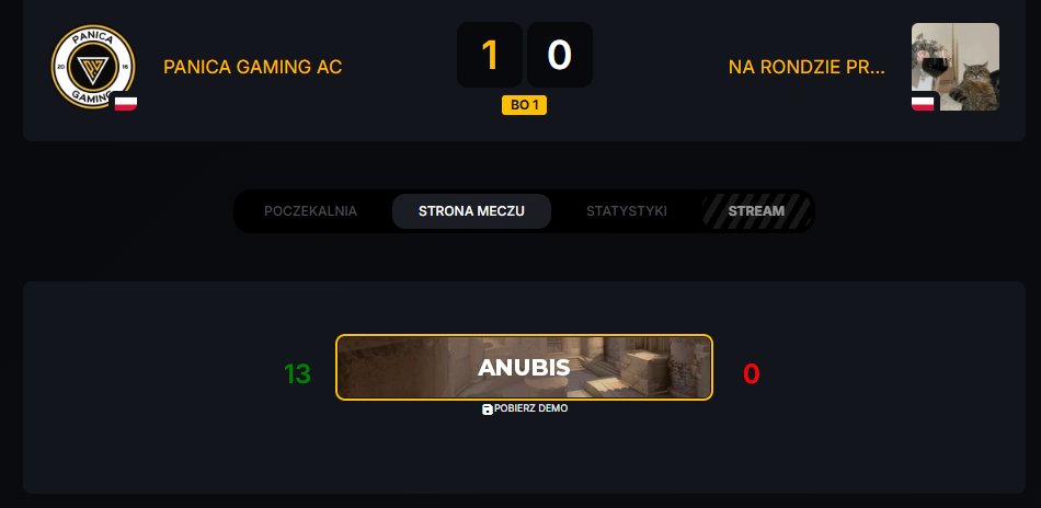 no pierwszy mecz OPEN win🤡