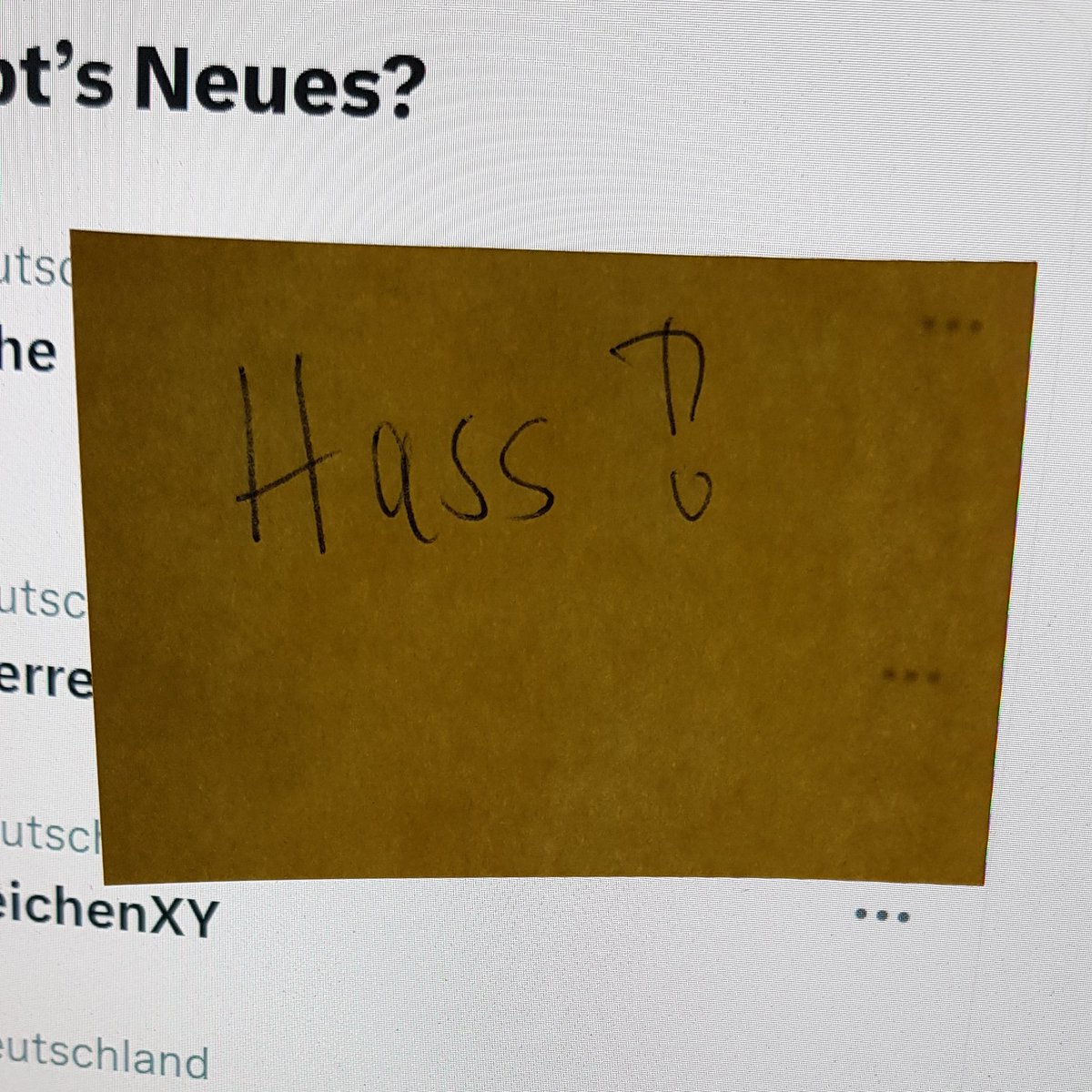 Ist das jetzt auch strafbar? Ich frage für einen Freund. #Hass #hassundhetze #hasspostings