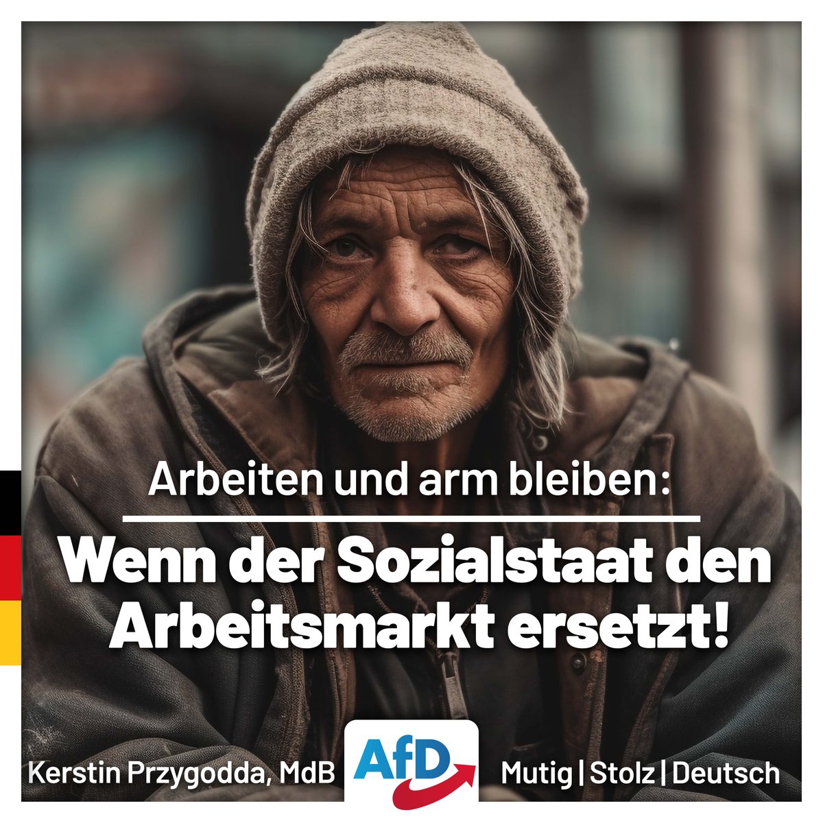 KerstinMdB's tweet image. 826.000 Menschen in Deutschland gehen einer Erwerbstätigkeit nach – und müssen dennoch Bürgergeld beziehen, weil ihr Lohn zum Leben nicht ausreicht. Die Kosten für diese sogenannte „aufstockende Leistung“ belaufen sich inzwischen auf knapp sieben Milliarden Euro jährlich. Es ist…