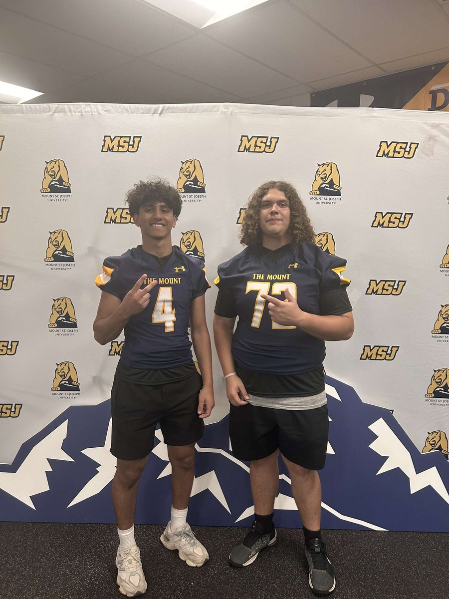 4seem_1's tweet photo. Great visit at Mount St Joseph Today! Amazing opportunity and hope to get on campus again soon!
@CoachHug9 @CoachHopperton 
@Falls_Strength @CFallsFootball https://t.co/tVO2wNZJSC