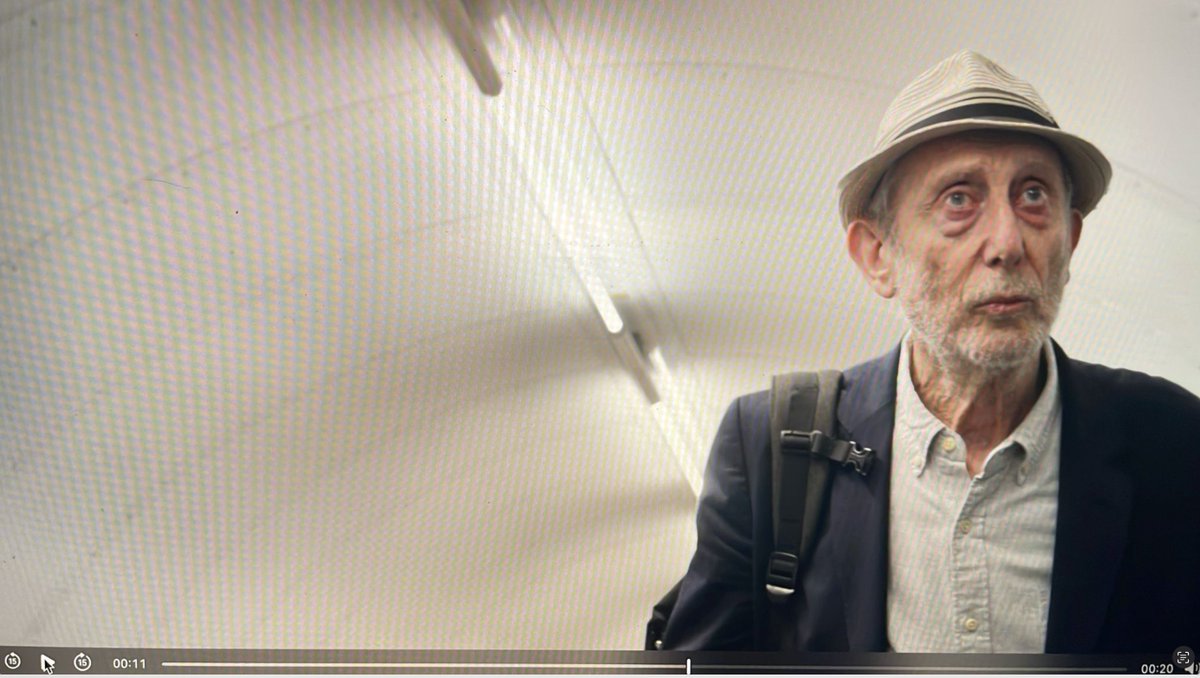 This man was last seen wandering round the London Underground looking for a poem. If you see him, please be careful. He may recite something. Run away.