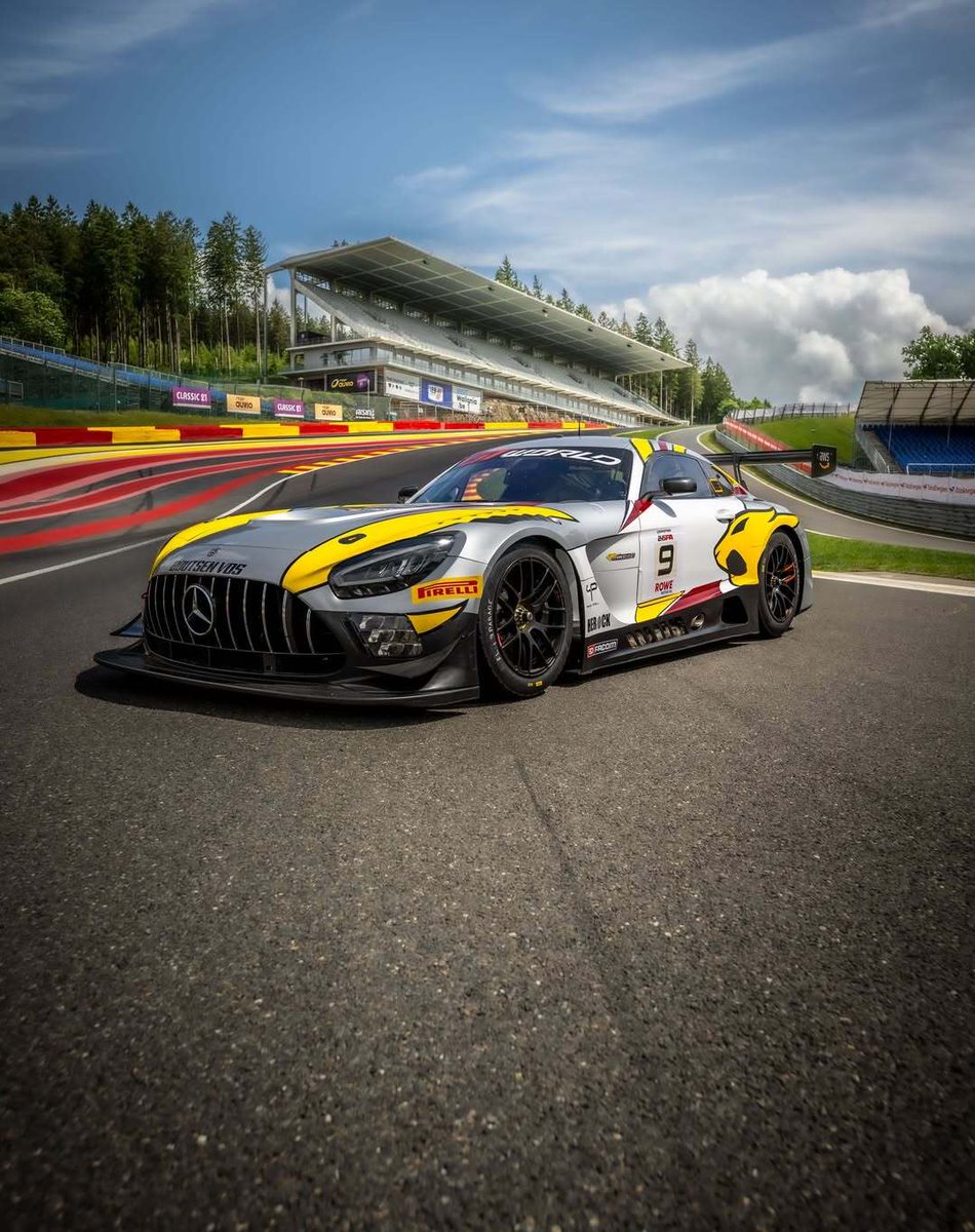 TheWorldofGT3's tweet image. The special liveries at the Crowdstrike 24 Hours of Spa!

📸: Rowe Racing | SRO | AMG Motorsport 
#Spa24h