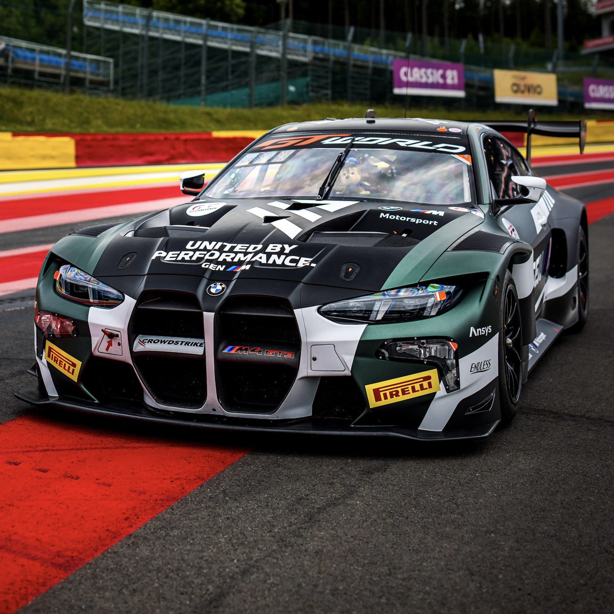 TheWorldofGT3's tweet image. The special liveries at the Crowdstrike 24 Hours of Spa!

📸: Rowe Racing | SRO | AMG Motorsport 
#Spa24h