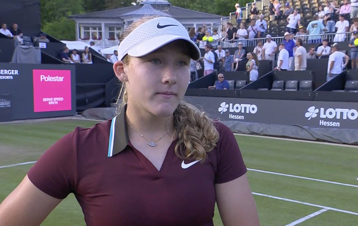 MIRRA ANDREEVA 🇷🇺 RETURNS TO VICTORY 💎

After two consecutive defeats, the world No. 7 defeated Clara Tauson 🇩🇰 in three sets to reach the quarterfinals at the WTA 500 in Bad Homburg 🇩🇪!!! 🔥

She will face Linda Noskova 🇨🇿 for a spot in the semifinals. ⚔️

DAVAÏ
