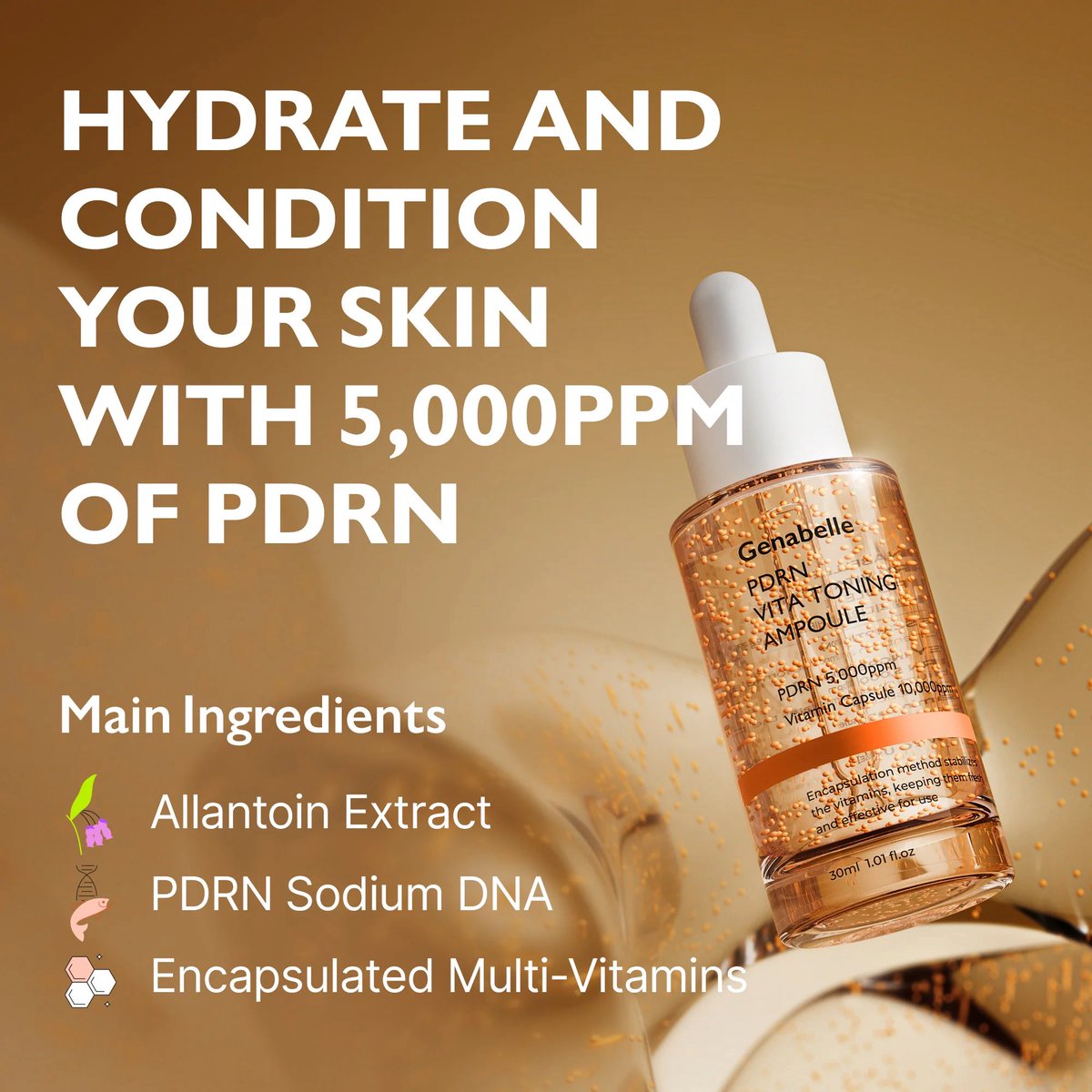DODOSKIN1's tweet photo. 🛒 Get an extra 15% OFF Genabelle PDRN Vita Toning Ampoule at https://t.co/ObNabjpiK8!
Use code PDRN15 at checkout ✨

This brightening ampoule is packed with PDRN (Salmon DNA) and vitamins to boost radiance, smooth skin texture, and improve elasticity. https://t.co/wUX5pAvAA8