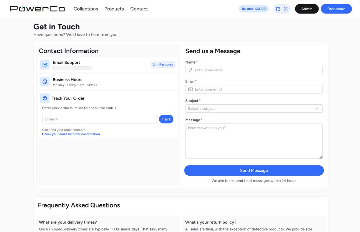 launch day launch day🚀🚀 custom ecom site for 200 employees built with Nuxt (+ Nuxt UI), Pinia, Supabase, Stripe, Resend