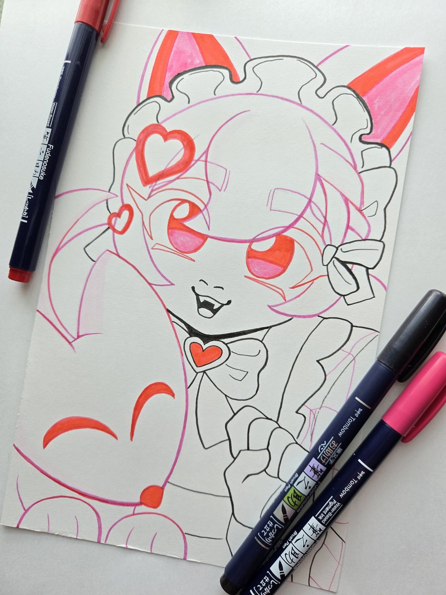 pinkcdraws's tweet image. Strawberry Mochi doodle while at the pool today ❤️🩷🤍
#cookierun #cookierunTOA