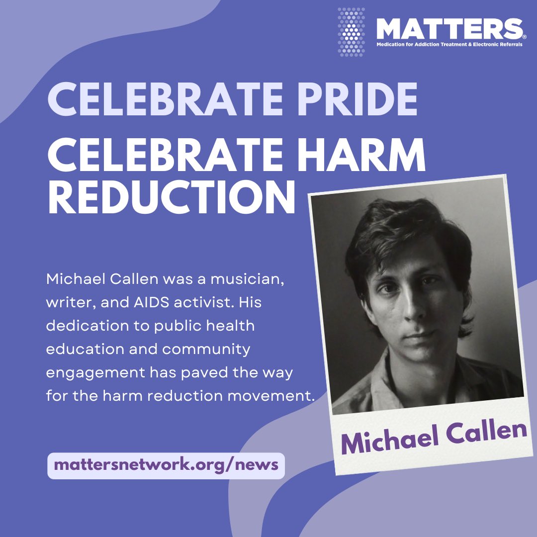 The harm reduction movement was deeply shaped by members of the LGBTQIA+ community advocating for community-driven care. 

Michael Callen and Bobbi Campbell were two of the most visible activists during the 1980s who fought for treatment, dignity, justice, and visibility.