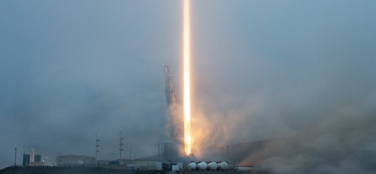 billmeco's tweet image. #SpaceX #Falcon 9 launches 70 payloads to orbit on the #Transporter-14 rideshare mission from #SLC-4E #VSFB June 23, 2025
