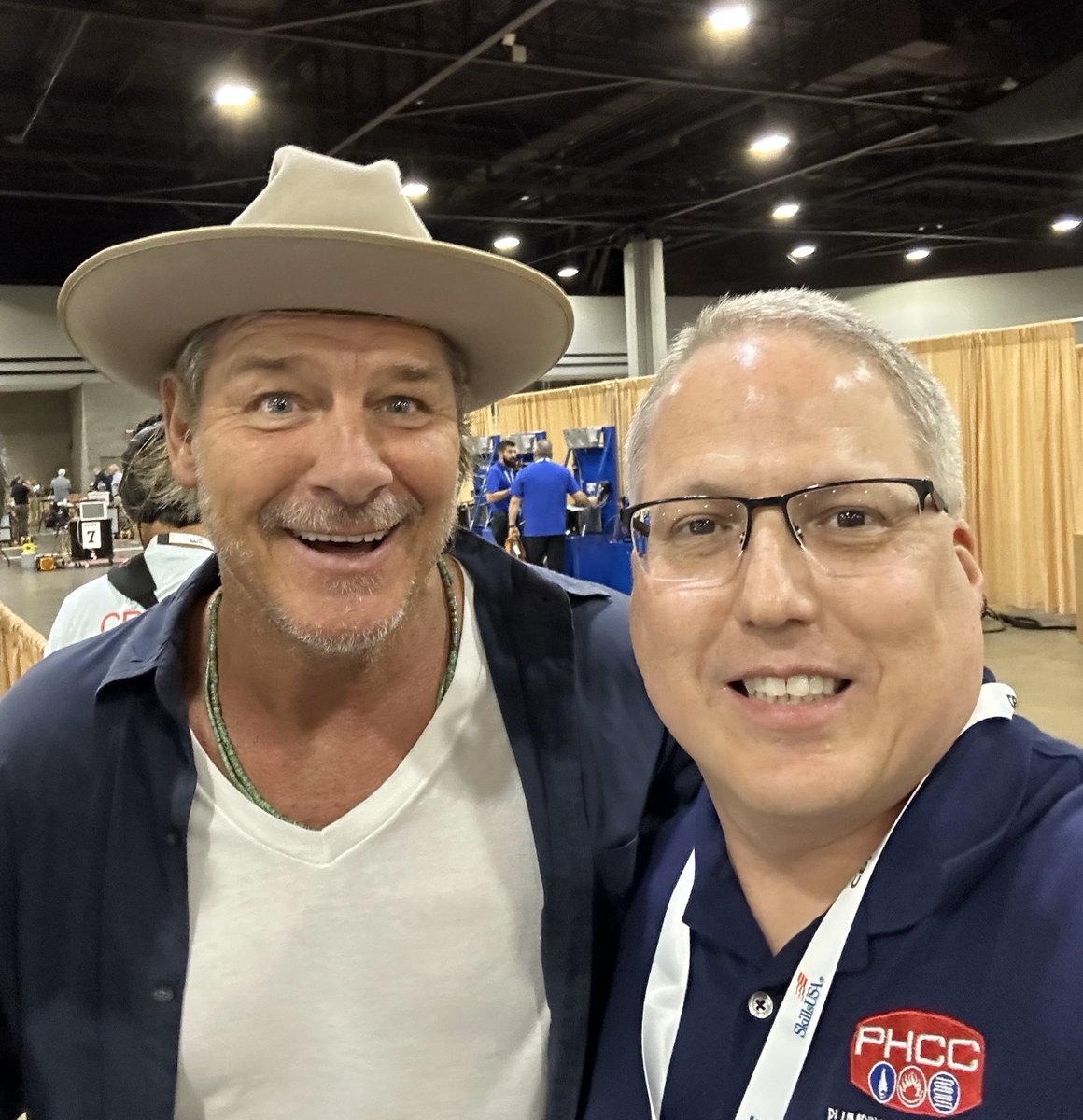 You never know who you are going see walking around at SkillsUSA - it's our own Dan Quinonez with Ty Pennington from Extreme Makeover: Home Edition and Rock the Block!