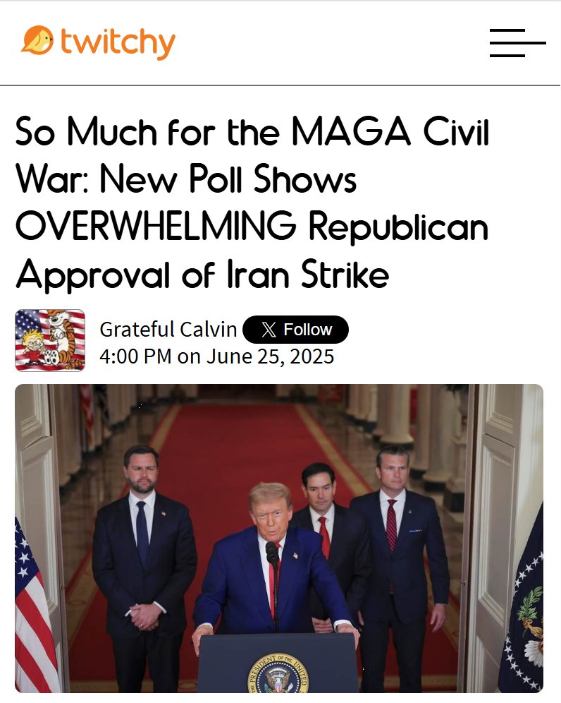 We regret to inform everyone that the promised MAGA-on-MAGA violence has been canceled. 

twitchy.com/grateful-calvi…