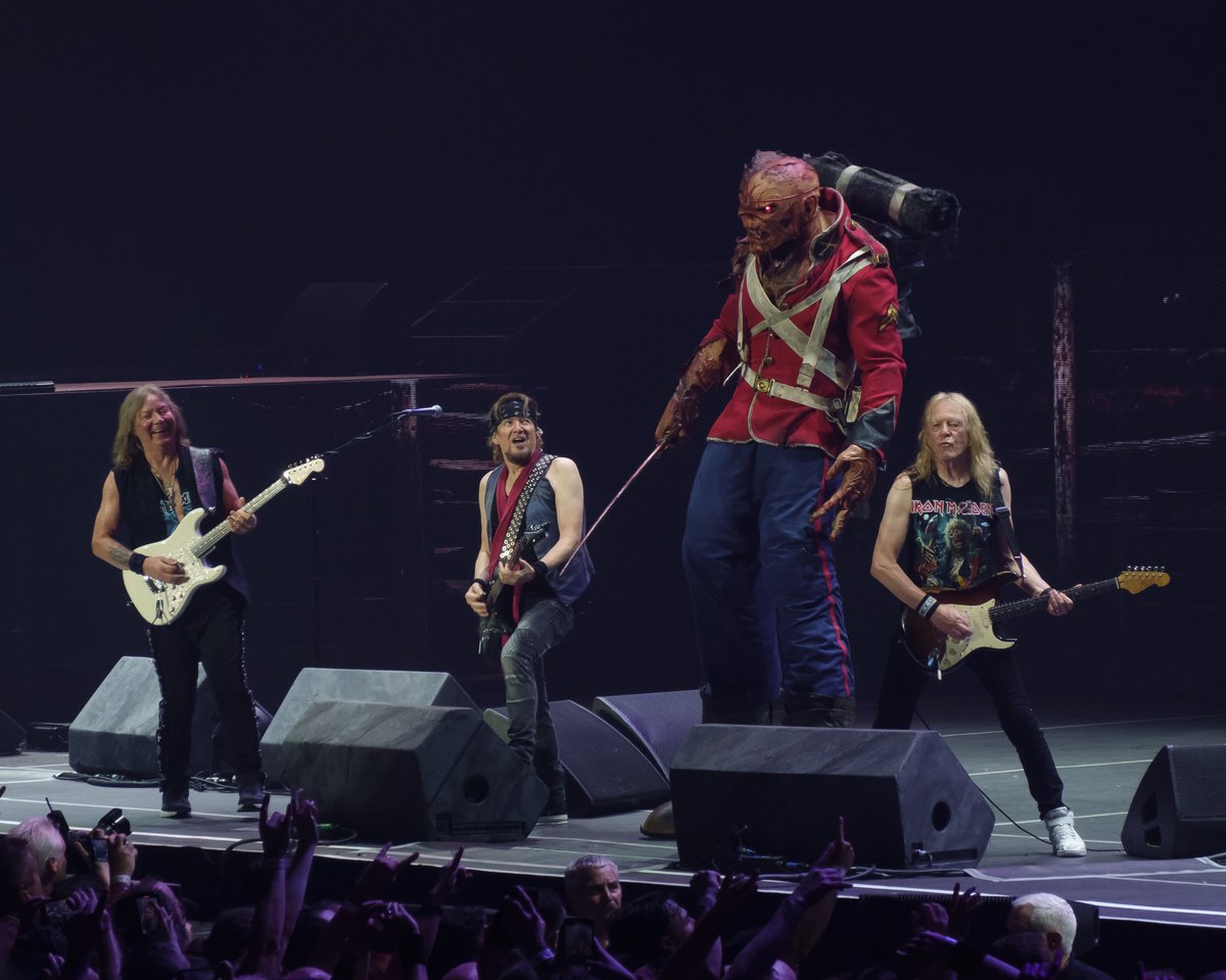 Nick_Baker777's tweet image. #IronMaiden
#RunForYourLivesWorldTour
#BirminghamUK 21st June '25
What a night!! Amazing show by the legendary Iron Maiden 🤘
But holy sh*t was it hot in there 🥵
Men's rest room was a certified sweat box...
But, apart from the unbearably high temperatures, it was superb 😙👍