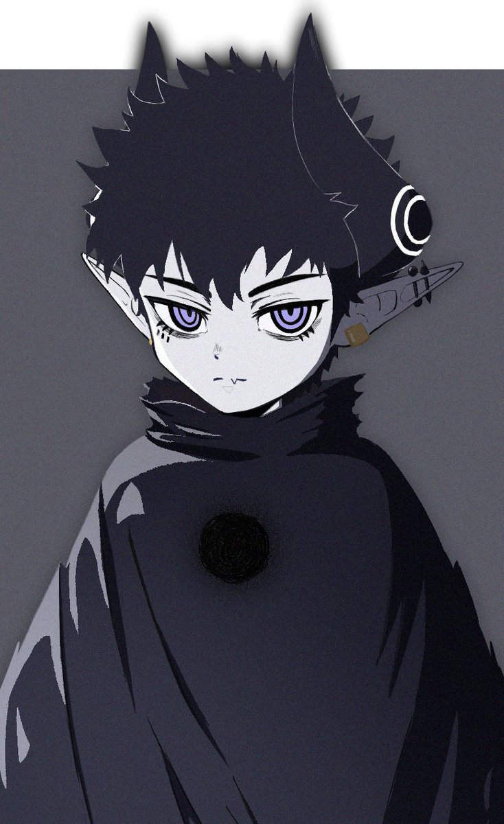 DonutVoid_'s tweet image. Testing out VTuber designs and color schemes for my OC. How did I do?