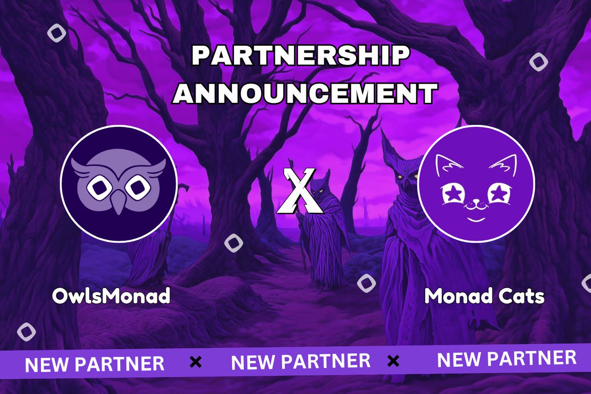 OwlsMonad (@owls_nft_) on Twitter photo OwlsMonad🦉 X <a href="/monadcats/">Monad Cats</a> 🐱
To celebrate our partnership: 5 GTD WL spots!
How to join:
- Like & RT
- Follow <a href="/Owls_nft_/">OwlsMonad</a> & <a href="/monadcats/">Monad Cats</a>
- Drop your wallet address below👇
48H⌛️let's fly together OwlsMonad🦉 X <a href="/monadcats/">Monad Cats</a> 🐱
To celebrate our partnership: 5 GTD WL spots!
How to join:
- Like & RT
- Follow <a href="/Owls_nft_/">OwlsMonad</a> & <a href="/monadcats/">Monad Cats</a>
- Drop your wallet address below👇
48H⌛️let's fly together