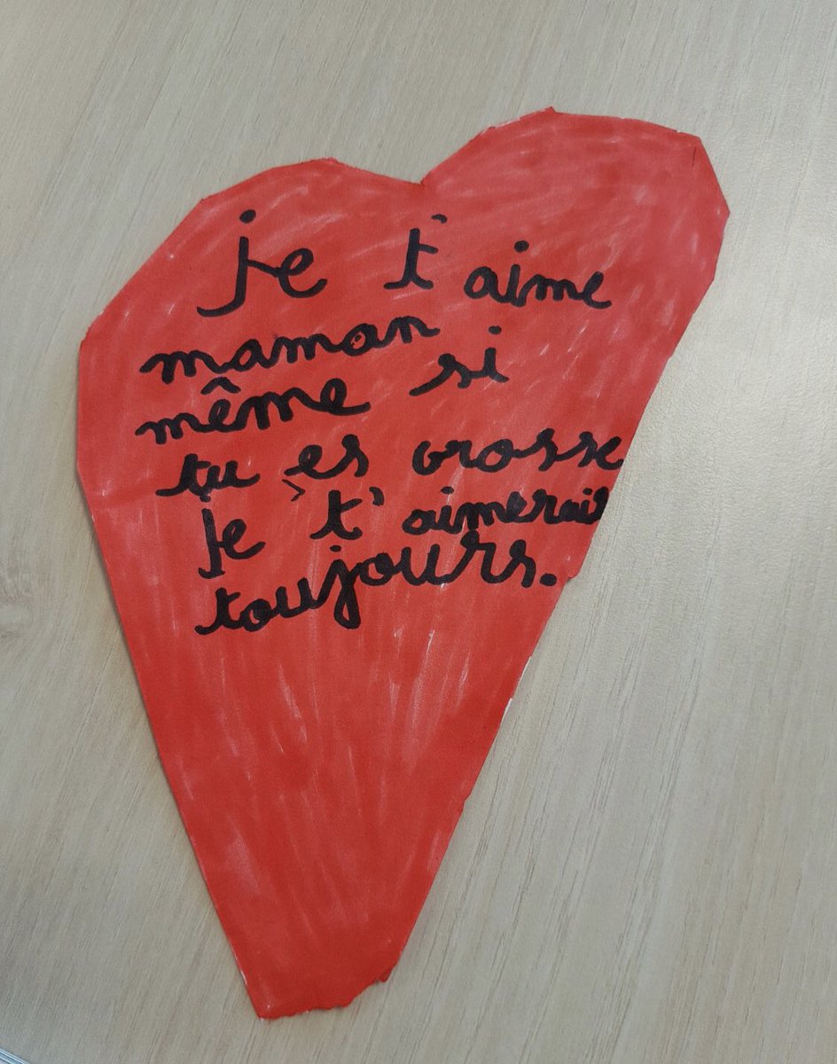 mon premier poème pour ma mère…