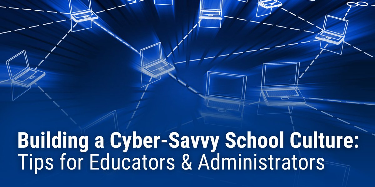 🧑‍💻 In today’s digital learning environments, school safety extends far beyond the classroom walls. Our Cybersecurity Specialist, Jack Fisher shares how educators and administrators can build cyber-savvy school cultures in our latest blog: bit.ly/4kSFU7Z