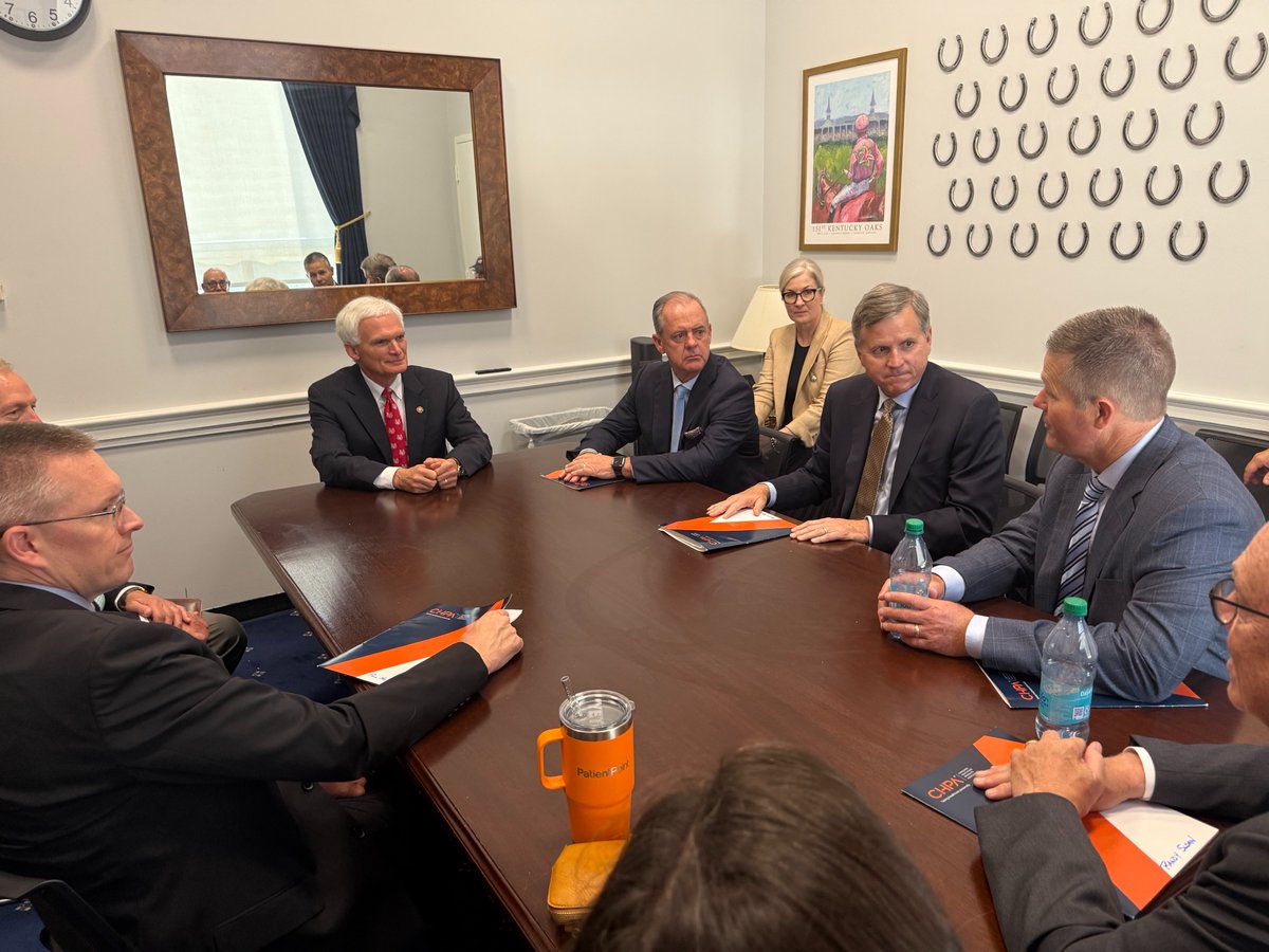 CHPA's tweet image. Grateful for the meaningful discussion today with #selfcare champion Rep. @BobLatta on the importance of #OMUFA reauthorization and other tools, like Rx-to-OTC switch, that will lower costs + empower consumers. Thankful to the Congressman for his continued leadership on these…