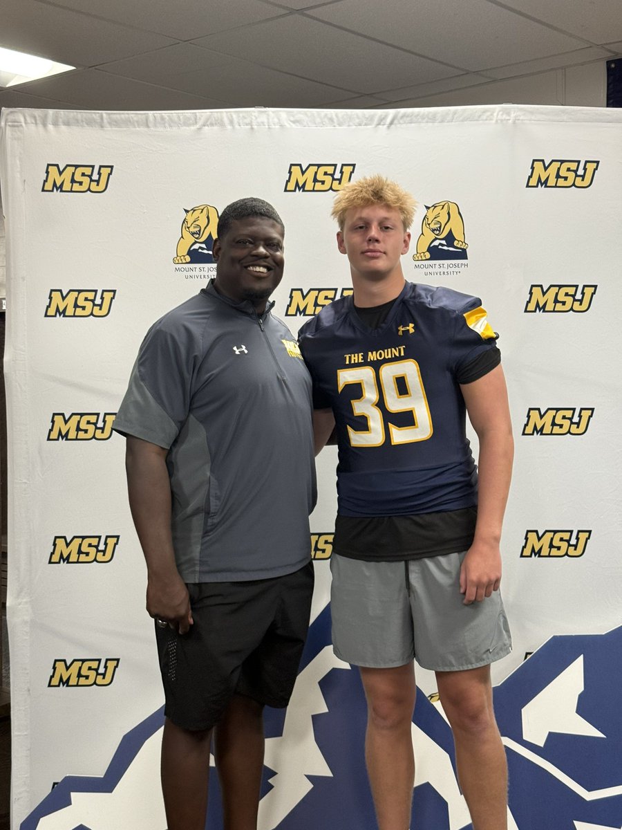 Chase Crabtree (@chasecrabtree25) on Twitter photo After a great visit and conversation with <a href="/Coach_DHughes/">Darold Hughes</a>, I am blessed and grateful to receive an offer from <a href="/MSJ_FB/">Mount St. Joseph Football</a>!!
<a href="/CoachHopperton/">Coach Hopperton</a> <a href="/comer_73/">Matt Comer</a> <a href="/CoachJMiracle/">Josh Miracle</a> <a href="/ShamrockFB/">Rocks Football</a> After a great visit and conversation with <a href="/Coach_DHughes/">Darold Hughes</a>, I am blessed and grateful to receive an offer from <a href="/MSJ_FB/">Mount St. Joseph Football</a>!!
<a href="/CoachHopperton/">Coach Hopperton</a> <a href="/comer_73/">Matt Comer</a> <a href="/CoachJMiracle/">Josh Miracle</a> <a href="/ShamrockFB/">Rocks Football</a>