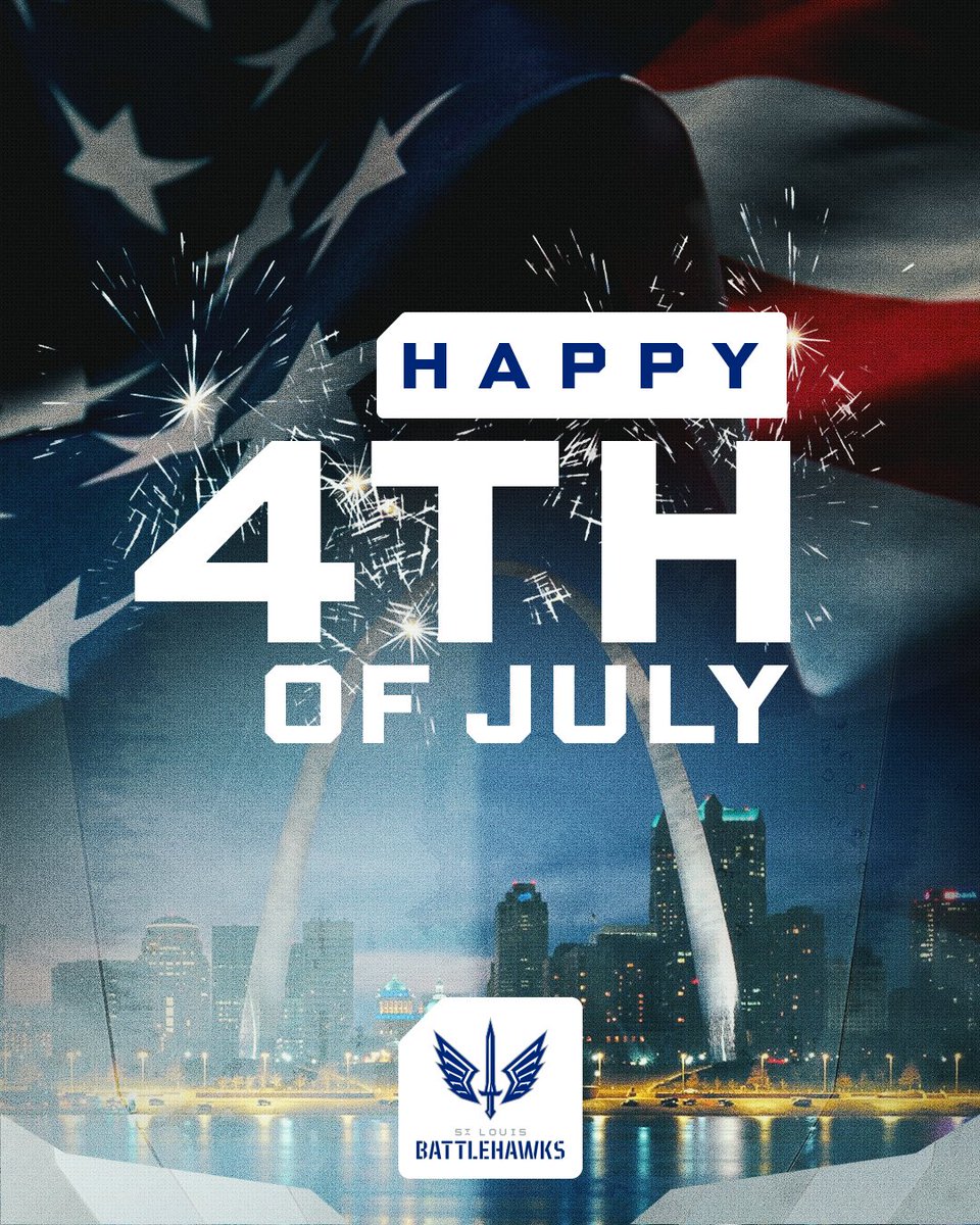 XFLBattlehawks's tweet image. happy 4th of july!