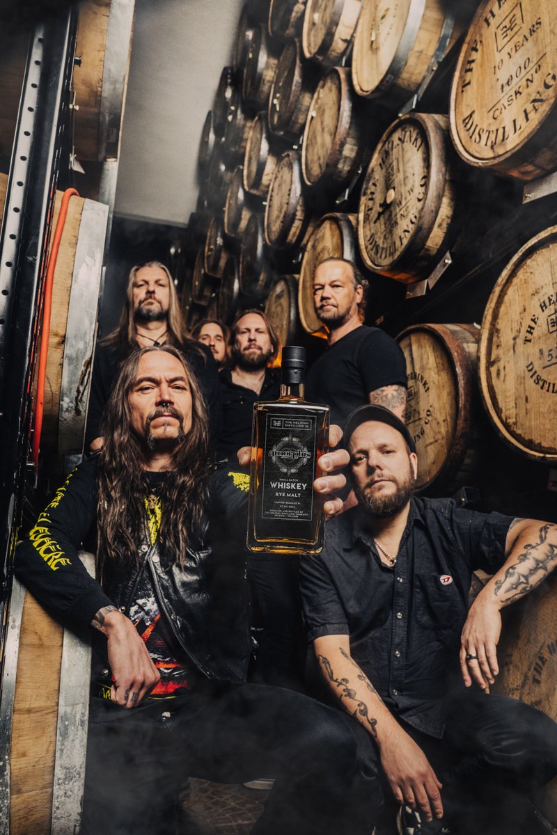 🥃Amorphis Whiskey – A Tribute to Finnish Metal and Craft Whisky🥃
Together with Finland’s internationally awarded craft distillery, The Helsinki Distilling Company, we have created a whisky 
🥃First preview: Tuska Festival, June 27–29. International release date: July 15.