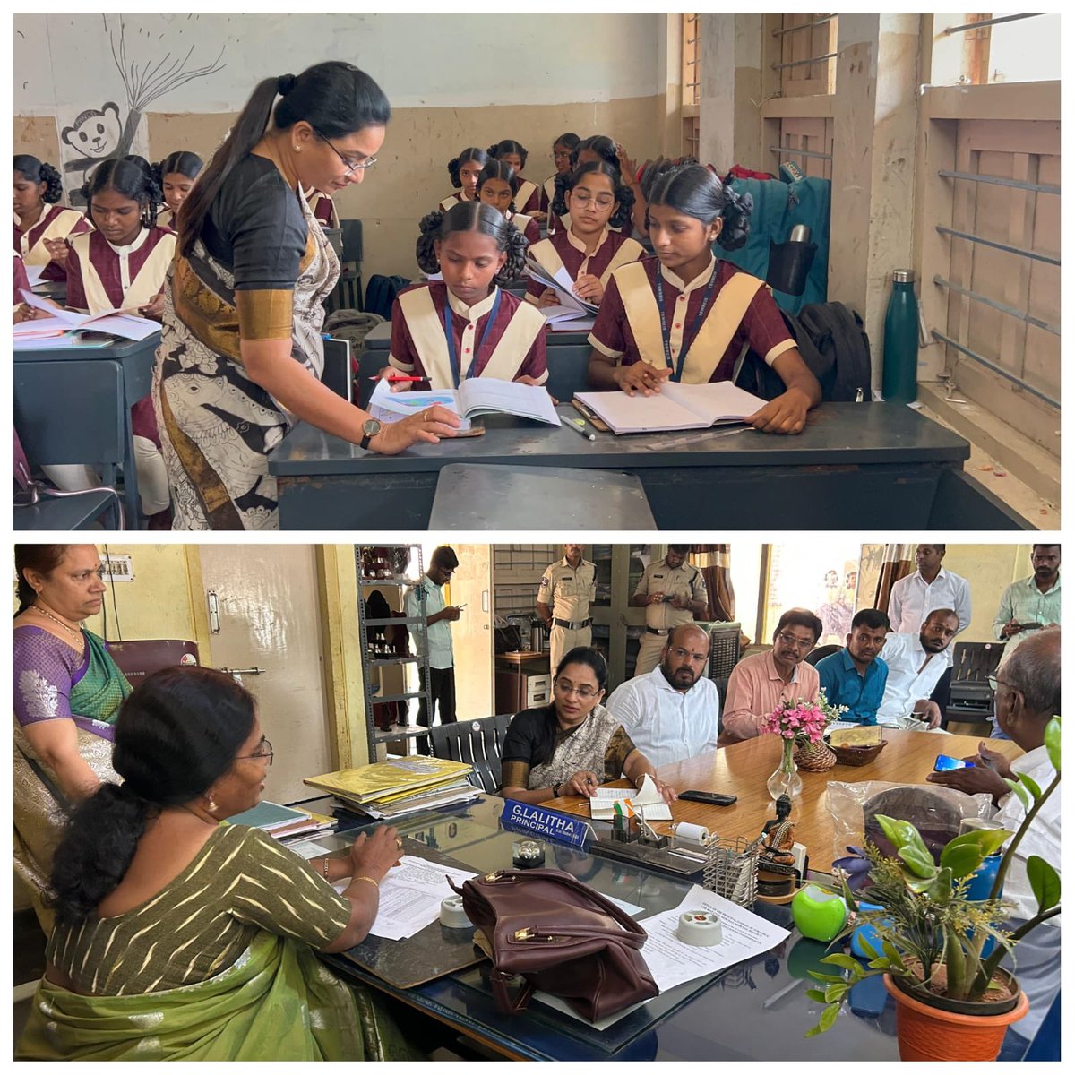 Visited TG Social Welfare Residential School, Kistapur, Medchal District.