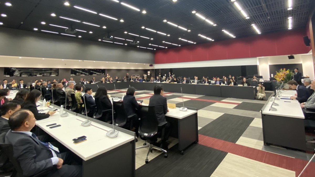 【Day 2】
The closing session was held after two days of discussions in two respective working groups.

The Ministry of Justice will continue to build on the achievements of the four forums of Crim-AP and to work to further strengthen international cooperation.

#CrimAP #UNODC
