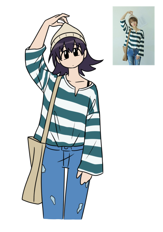 giving azudaiohs more casual fit now and Tomo looks really good