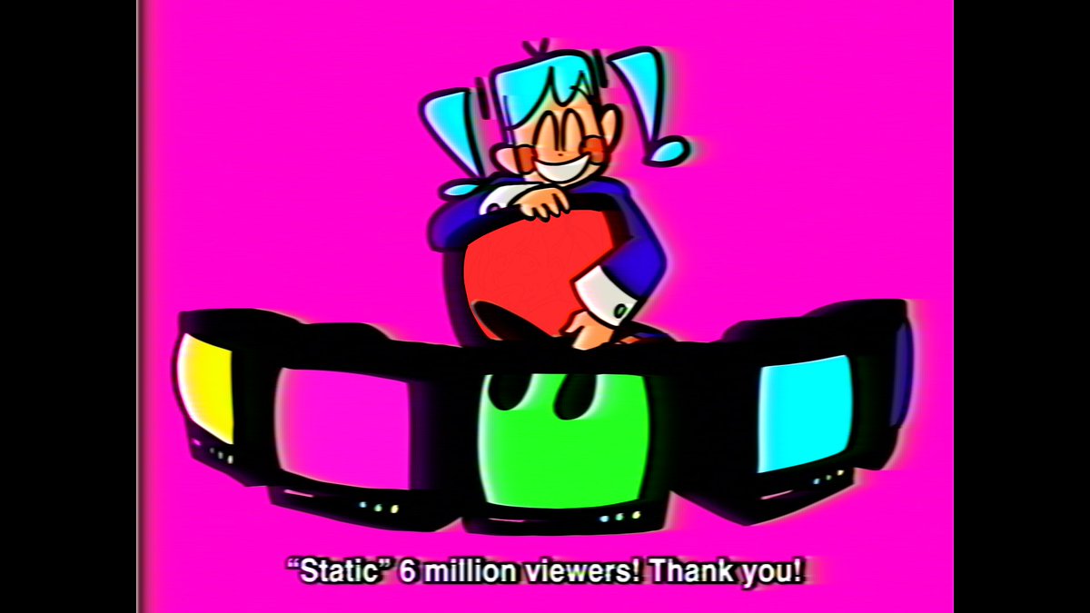 What a milestone! Thank you everyone for watching "Static" ft. Hatsune Miku! 📺
What a milestone! Thank you everyone for watching "Static" ft. Hatsune Miku! 📺
What a milestone! Thank you everyone for watching "Static" ft. Hatsune Miku! 📺
What a milestone! Thank you everyone for