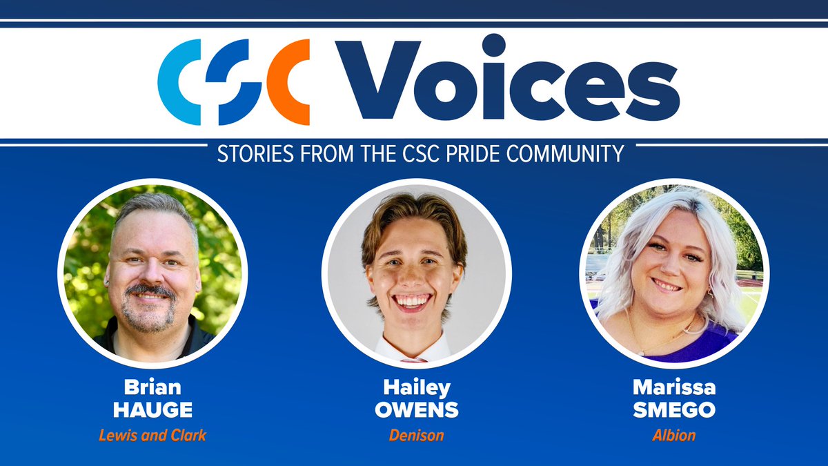 College Sports Communicators (@collsportscomm) on Twitter photo As Pride Month comes to a close, the CSC Pride group is celebrating CSC voices that share what it means to live authentically, lead with compassion, and create space for LGBTQIA+ student-athletes. In this feature, we are spotlighting three CSC voices: Brian Hauge (<a href="/LCPioneers/">L&C Pioneers</a>), As Pride Month comes to a close, the CSC Pride group is celebrating CSC voices that share what it means to live authentically, lead with compassion, and create space for LGBTQIA+ student-athletes. In this feature, we are spotlighting three CSC voices: Brian Hauge (<a href="/LCPioneers/">L&C Pioneers</a>),