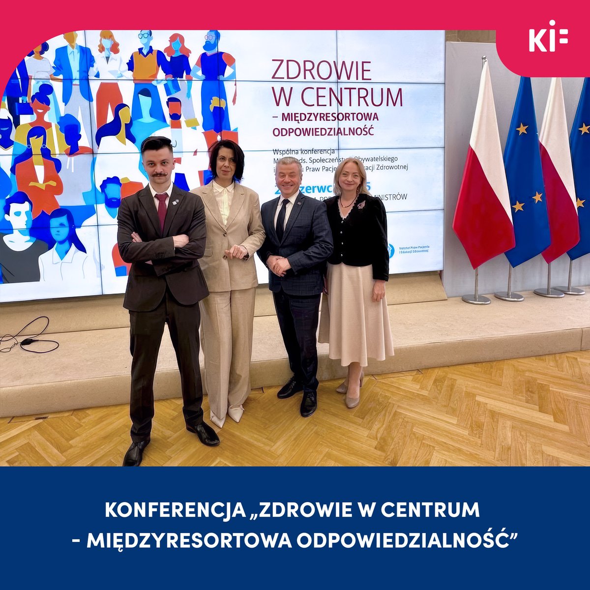 📍W KPRM odbyła się dziś ogólnopolska narada ekspercko-obywatelska „Zdrowie w centrum – międzyresortowa odpowiedzialność” z udziałem ekspertów, decydentów i organizacji obywatelskich. Uczestnikiem debaty przy Okrągłym Stole była dr hab. Elżbieta Skorupska, wiceprezes KRF.