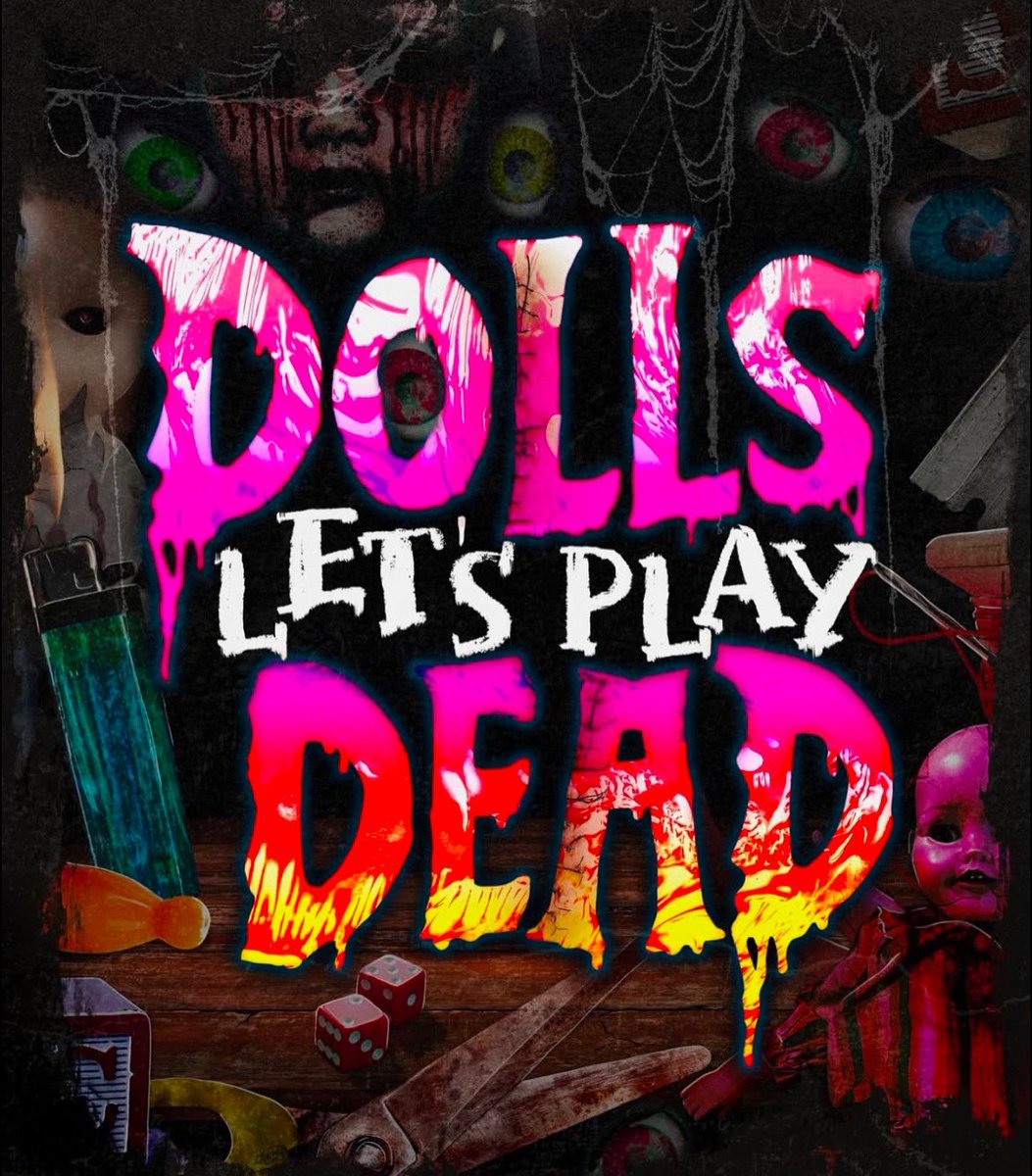 The SPOOKY WEEK CONTINUES! Another original is here🔥 Now entering the chat: “DOLLS, LET’S PLAY DEAD.”

@horrornights 🔪🩸

You’re about to become doll-sized and be hunted by toys that have been burnt, melded and stitched together by a twisted little girl. 
#Dollsletsplaydead