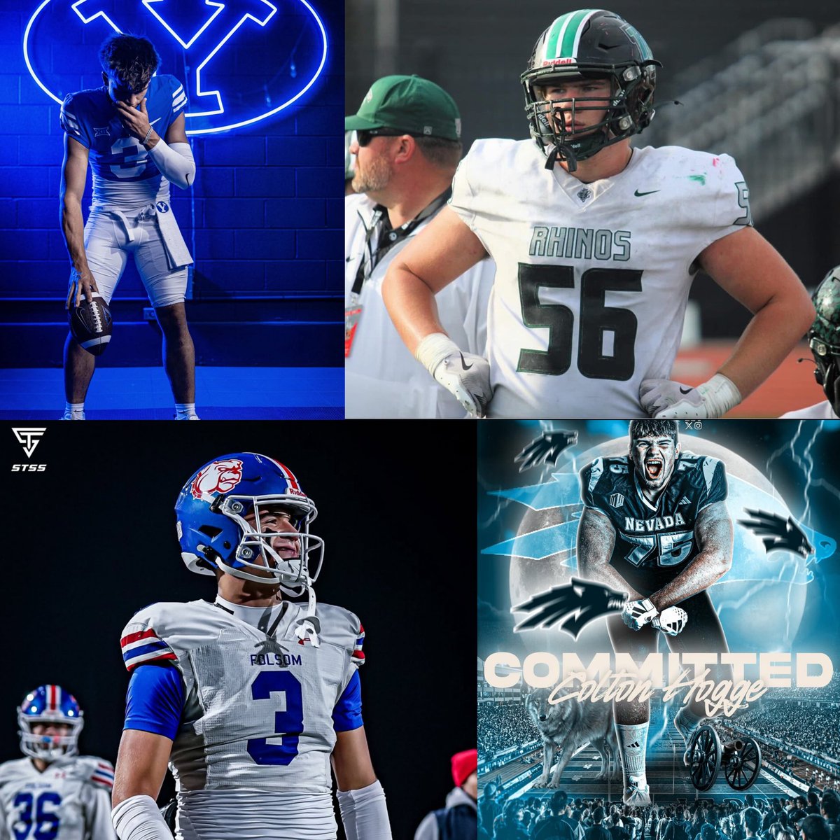 RomeroWestCoast's tweet photo. Congratulations to some of my cities top athletes committing this week:

Ryder Lyons - BYU ( @ryderly0ns )
Colton Hogge - Nevada ( @ColtonHogge75 )

@FolsomBulldogFB | @12BFootball https://t.co/hPG0fU6Bke