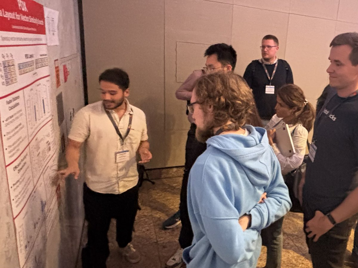 Peter Boncz (@peterabcz) on Twitter photo <a href="/LeonardoKuffo/">Leonardo Kuffo</a> presenting his SIGMOD2025 paper on PDX.
PDX is a vertical layout that can accelerate vector search in principle in any vector index technique (it makes the distance calculation faster, using better SIMD + pruning).
ir.cwi.nl/pub/35044/3504…
github.com/cwida/PDX <a href="/LeonardoKuffo/">Leonardo Kuffo</a> presenting his SIGMOD2025 paper on PDX.
PDX is a vertical layout that can accelerate vector search in principle in any vector index technique (it makes the distance calculation faster, using better SIMD + pruning).
ir.cwi.nl/pub/35044/3504…
github.com/cwida/PDX