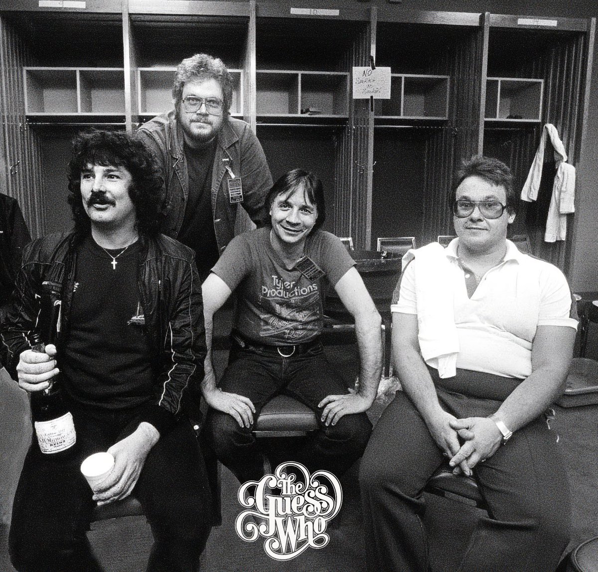 theguesswho's tweet image. The Guess Who reunited in 1983 for a series of shows in the summer throughout Canada. It was the band's first reuinon after the 1975 breakup.