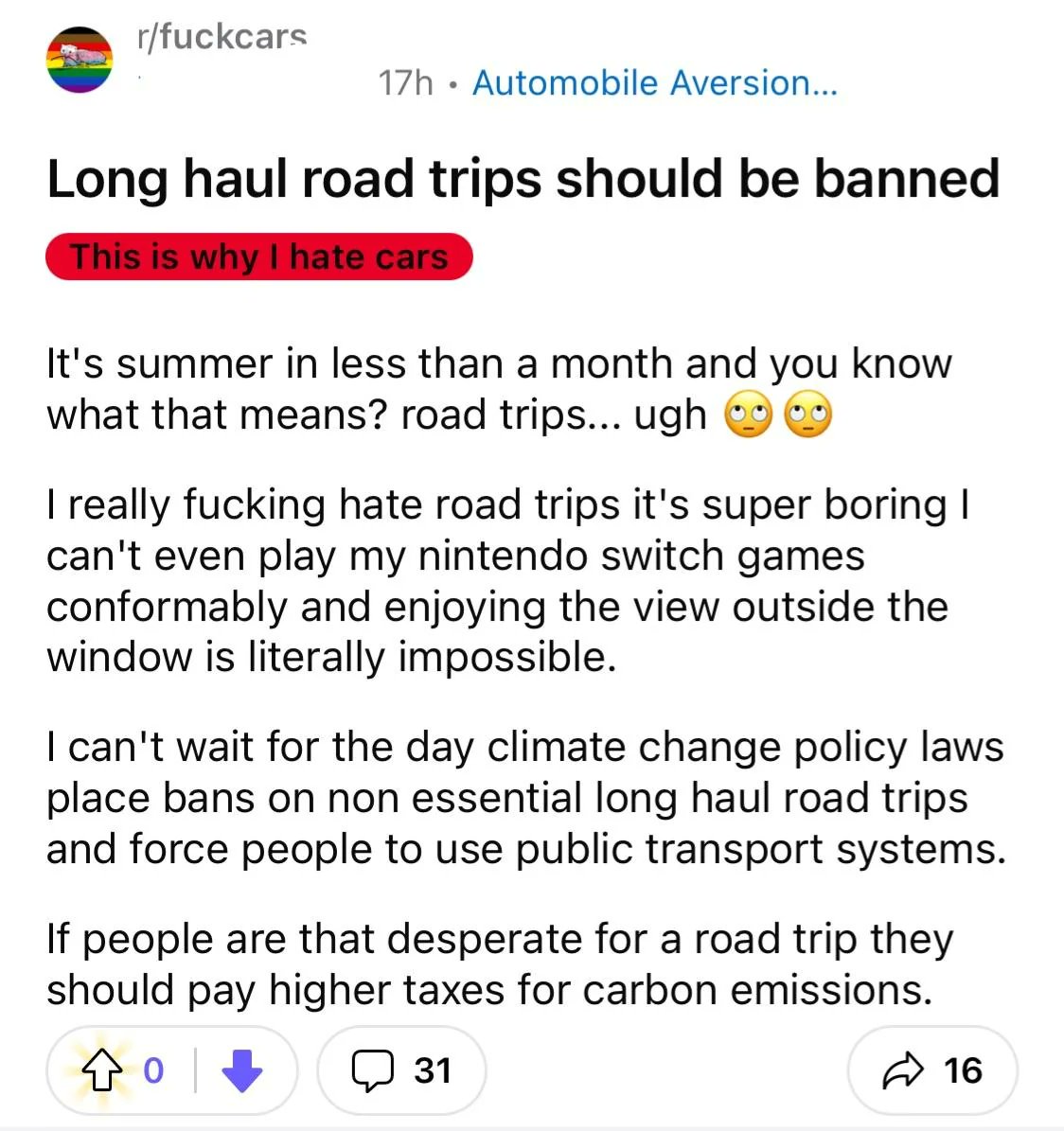 Insane Anti Car People (@anticarsls) on Twitter photo 